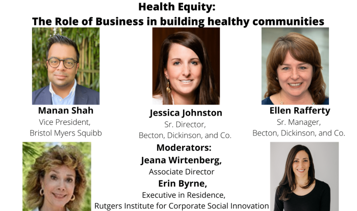 health equity event flyer