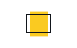 a yellow square