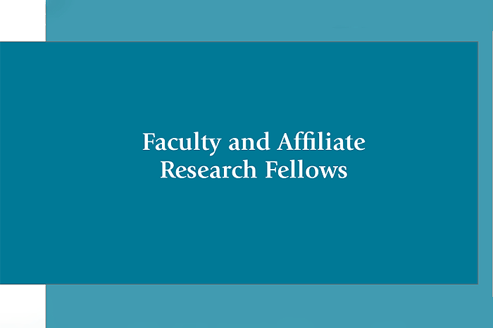 Faculty and Affialiate Research Fellows
